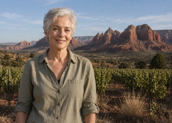 Patricia Collins, Sedona wine tour specialist and Verde Valley experience guide